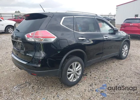 2015 Nissan Rogue Sv z USA, uszkodzony, nr VIN KNMAT2MVXFP511289